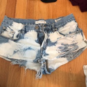 BullHead denim shortcut shorts from pacsun size 5